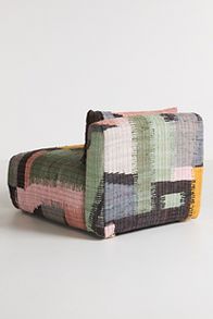 Slide View: 2: Woven Marija Kori Modular Armless Chair