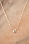 Thumbnail View 1: Heather Hawkins 14K White Gold Custom Initial Necklace