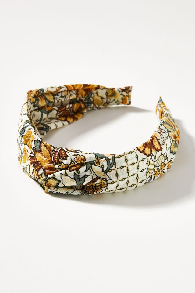 Mosaic Knotted Headband | Anthropologie