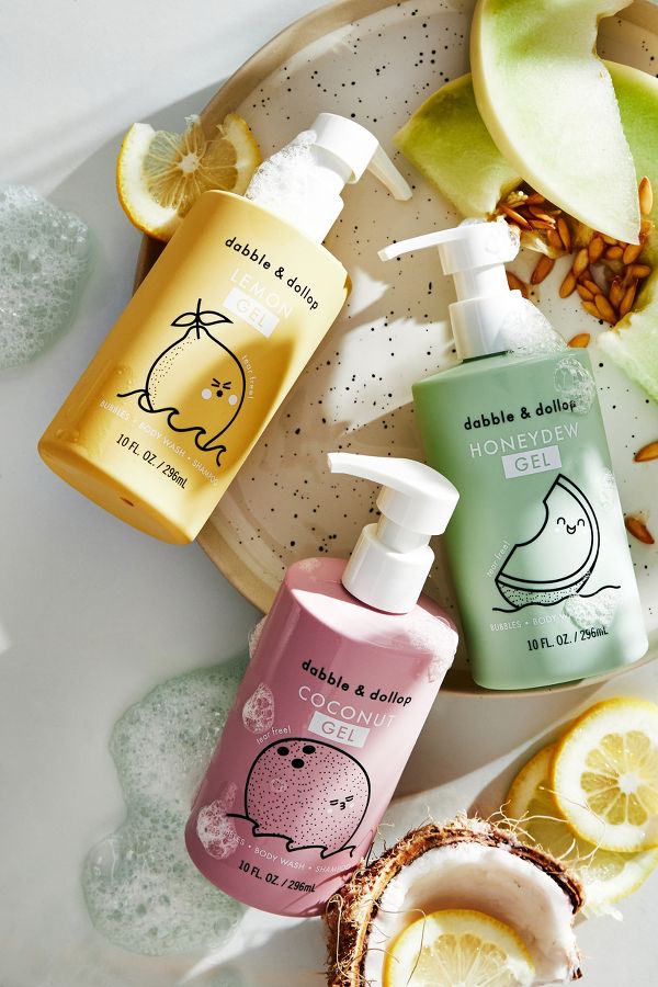 Slide View: 2: Dabble & Dollop Kids Bubbles, Body Wash & Shampoo