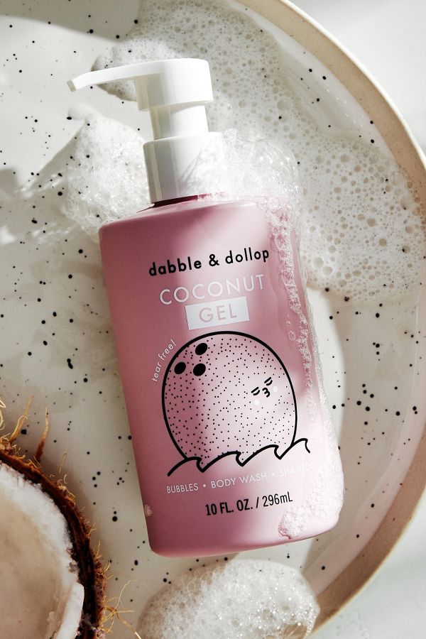 Slide View: 1: Dabble & Dollop Kids Bubbles, Body Wash & Shampoo