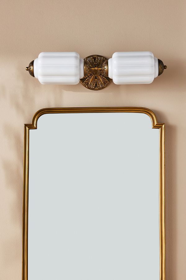 Slide View: 2: Eloise Glass Vanity Sconce