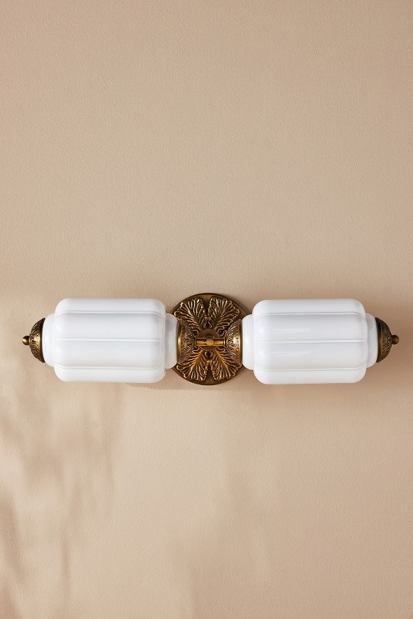 Slide View: 3: Eloise Glass Vanity Sconce