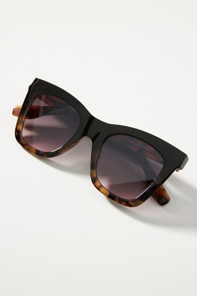 Square Tortoise Sunglasses Anthropologie