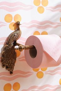 Slide View: 1: Ida Peacock Toilet Paper Holder