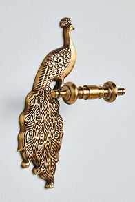 Slide View: 2: Ida Peacock Bath Hook