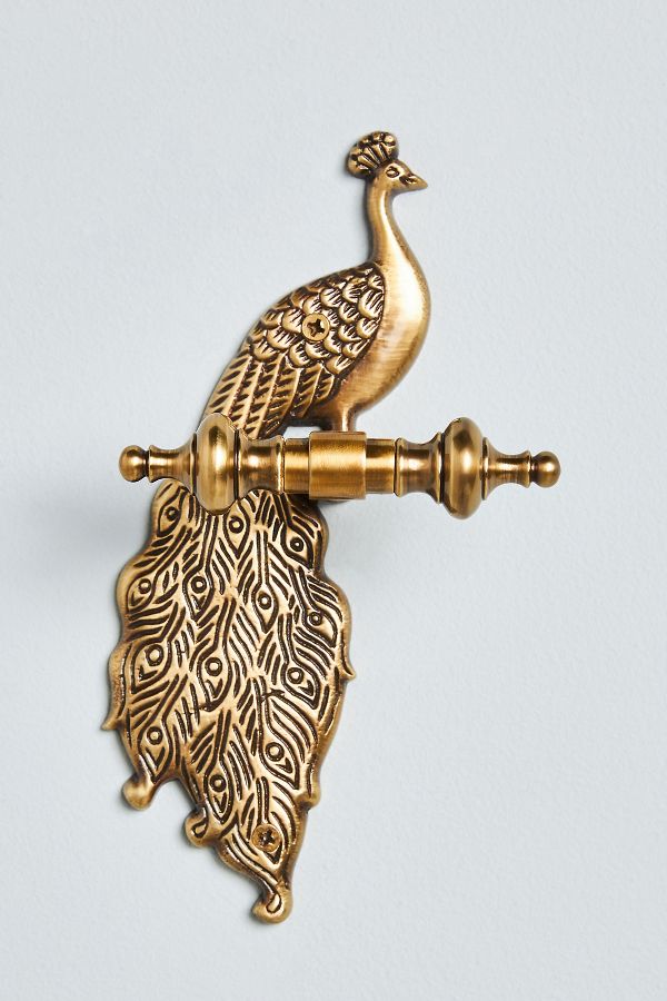 Slide View: 1: Ida Peacock Bath Hook