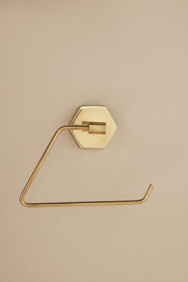 Slide View: 1: Hexagon Toilet Paper Holder