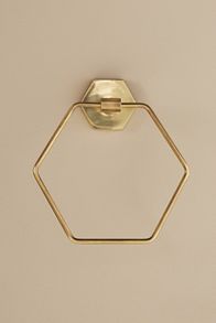 Slide View: 2: Hexagon Towel Ring