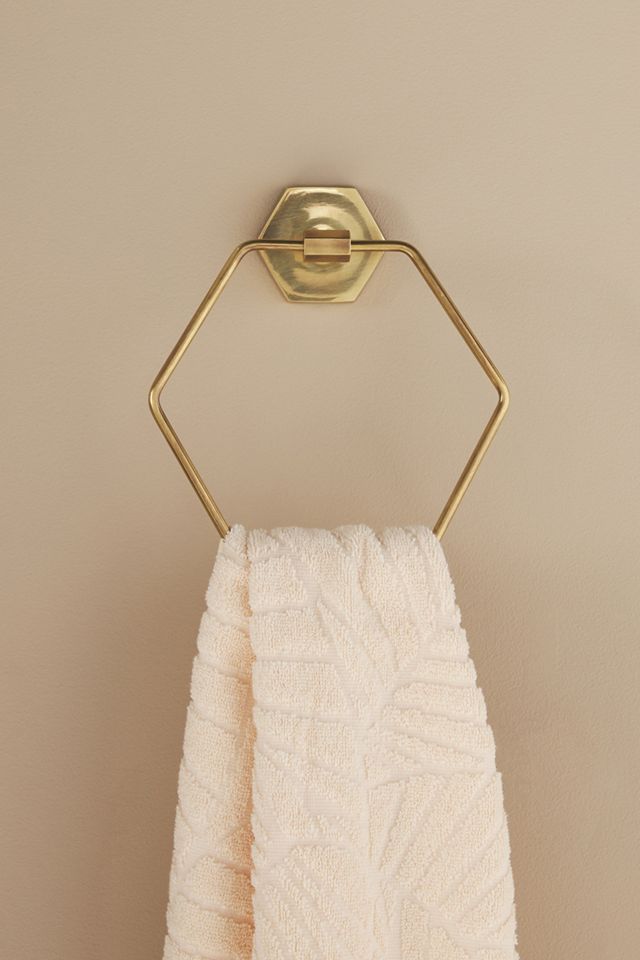 Hexagon Towel Ring Anthropologie DE