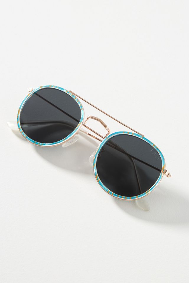 Round Brow Bar Sunglasses Anthropologie