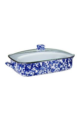 Golden Rabbit 10.5 Quart Enamelware Roasting Pan