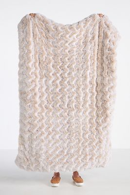 Luxe Faux Fur Throw Blanket