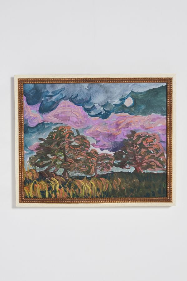 Slide View: 2: Golden Oak Trees Wall Art