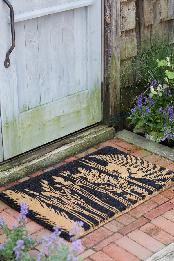 Slide View: 2: Leafy Stems Doormat