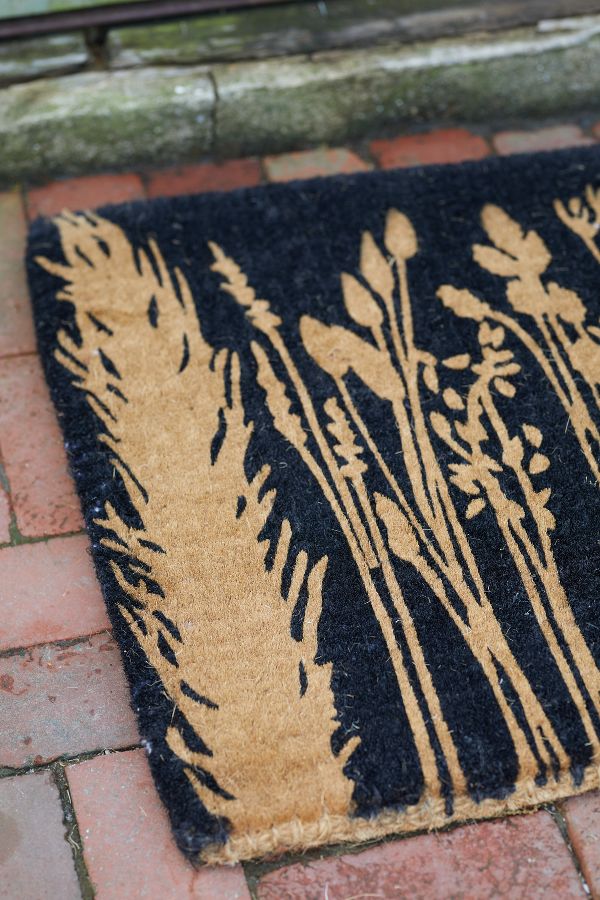 Slide View: 3: Leafy Stems Doormat