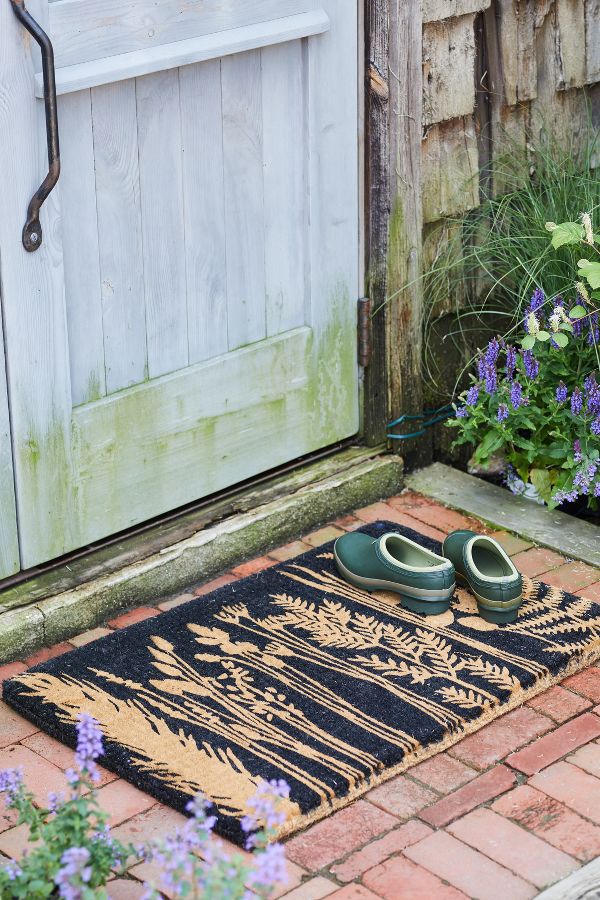 Slide View: 1: Leafy Stems Doormat