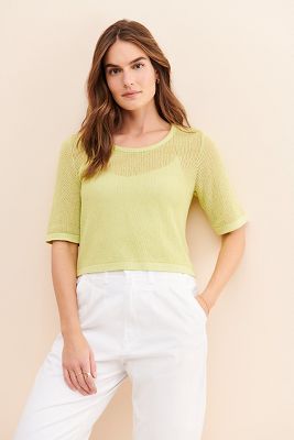 Eve Gravel Printemps Knit Top