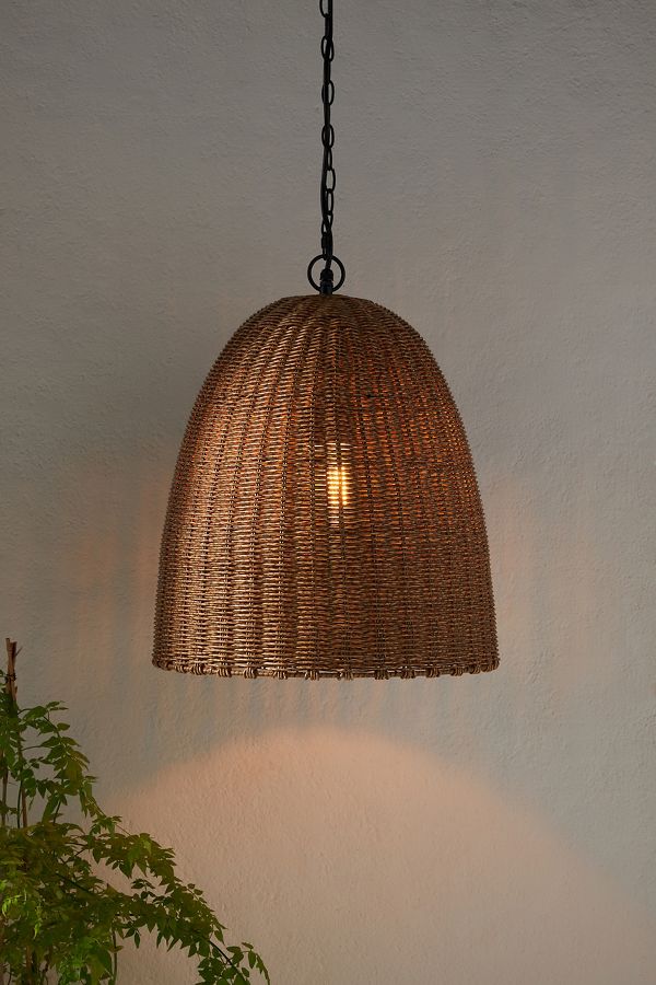 Slide View: 3: Coastal Living Beehive Indoor/Outdoor Pendant