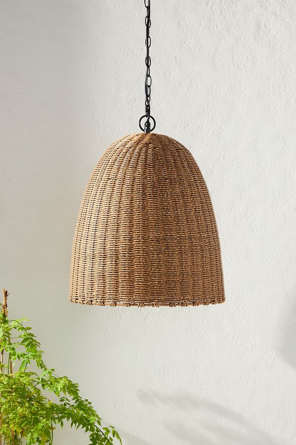 Slide View: 1: Coastal Living Beehive Indoor/Outdoor Pendant