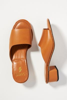 sarto by franco sarto sleek heeled mules