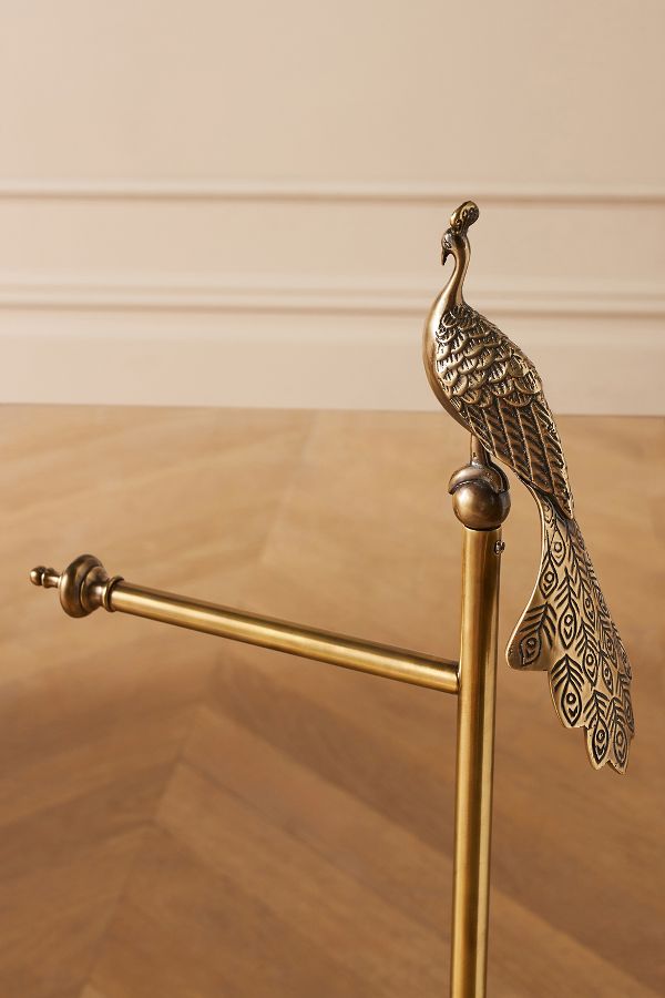 Slide View: 3: Ida Peacock Standing Toilet Paper Holder