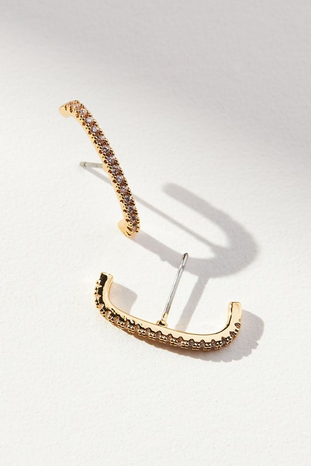 Sparkle Embellished Single Ear Cuff Anthropologie