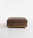 Relaxed Saguaro Leather Ottoman #0