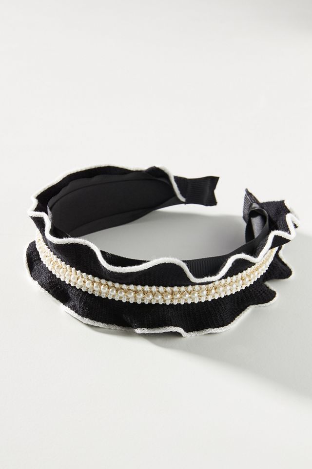 Ruffled Headband Anthropologie