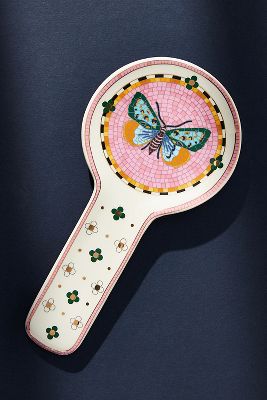 Garden Tile Spoon Rest