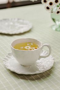 Slide View: 1: Ensemble tasse et soucoupe Lilypad