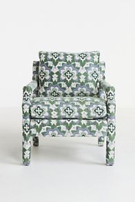 Slide View: 2: Astrea Jacquard-Woven Delaney Chair