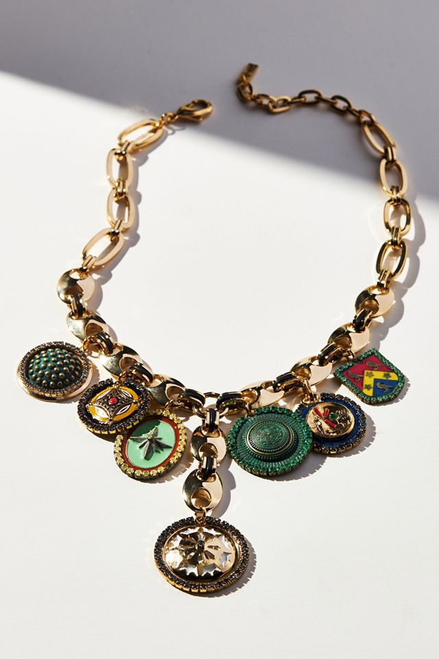 Tova Aria Medallion Necklace Anthropologie