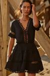 Thumbnail View 1: Peixoto Embroidered Lace Cover-Up Mini Dress