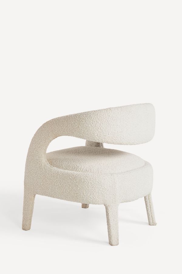 Slide View: 5: Boucle Hagen Accent Chair