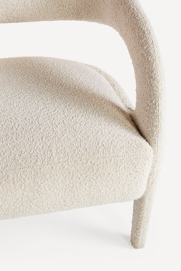 Slide View: 6: Boucle Hagen Accent Chair