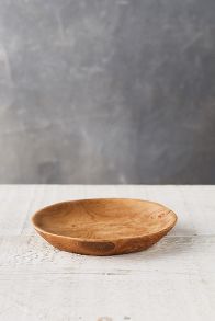 Slide View: 2: Teak Root Round Salad Plate