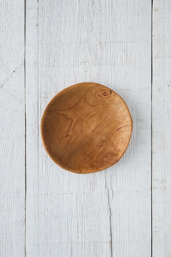 Slide View: 1: Teak Root Round Salad Plate