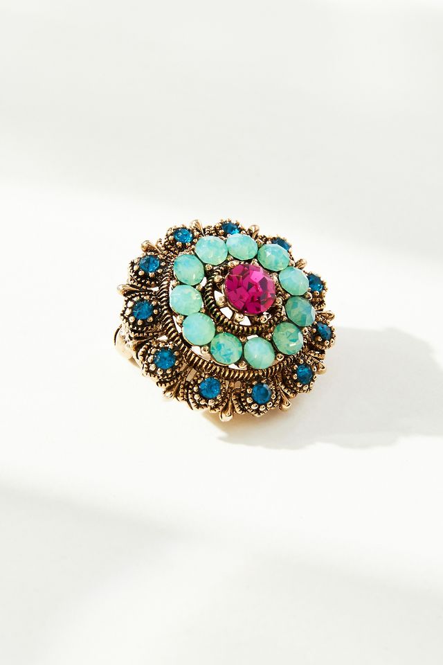 Petite Blossom Brooch | Anthropologie