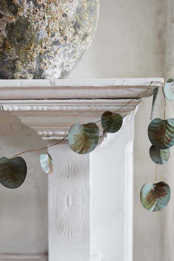 Slide View: 2: Eucalyptus Leaves Iron Garland