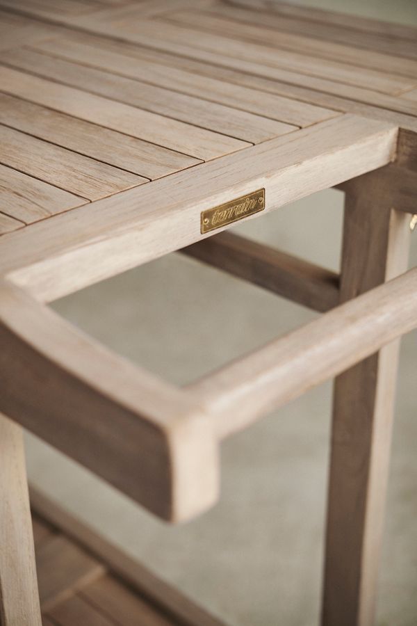 Slide View: 10: Outdoor Teak Trolley