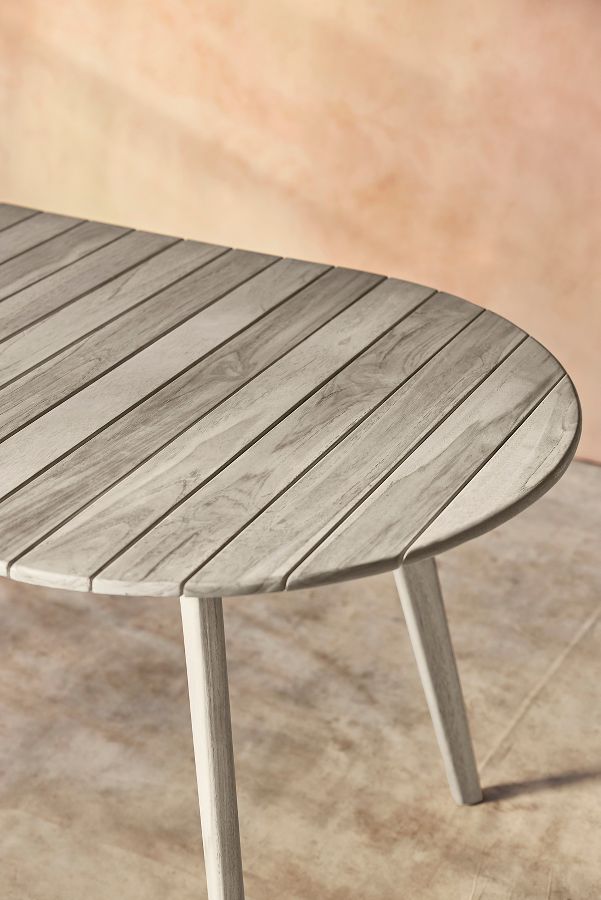 Slide View: 5: Terrace Teak Dining Table