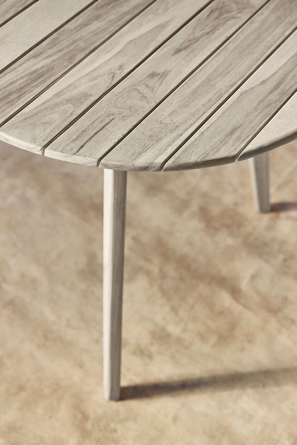 Slide View: 6: Terrace Teak Dining Table