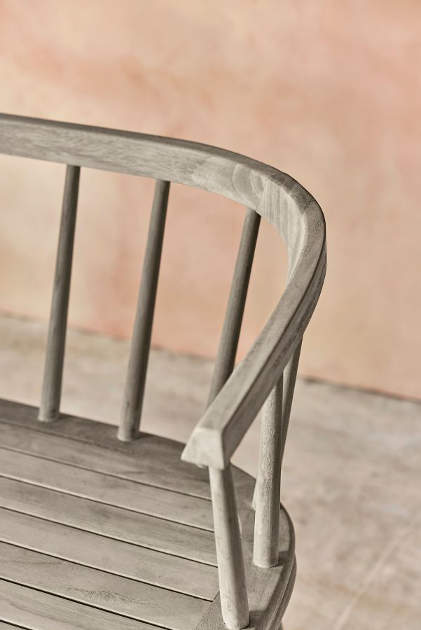 Slide View: 2: Terrace Teak Dining Bench