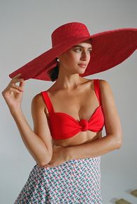 Slide View: 7: Beach Riot Sophia Ribbed Bikini Top