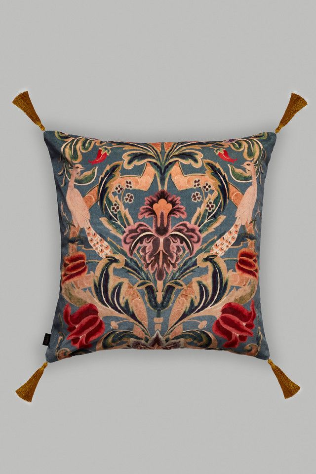 House of Hackney Olwen Velvet Pillow Anthropologie