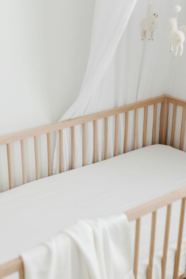 Slide View: 1: Cozy Earth Fitted Crib Sheet