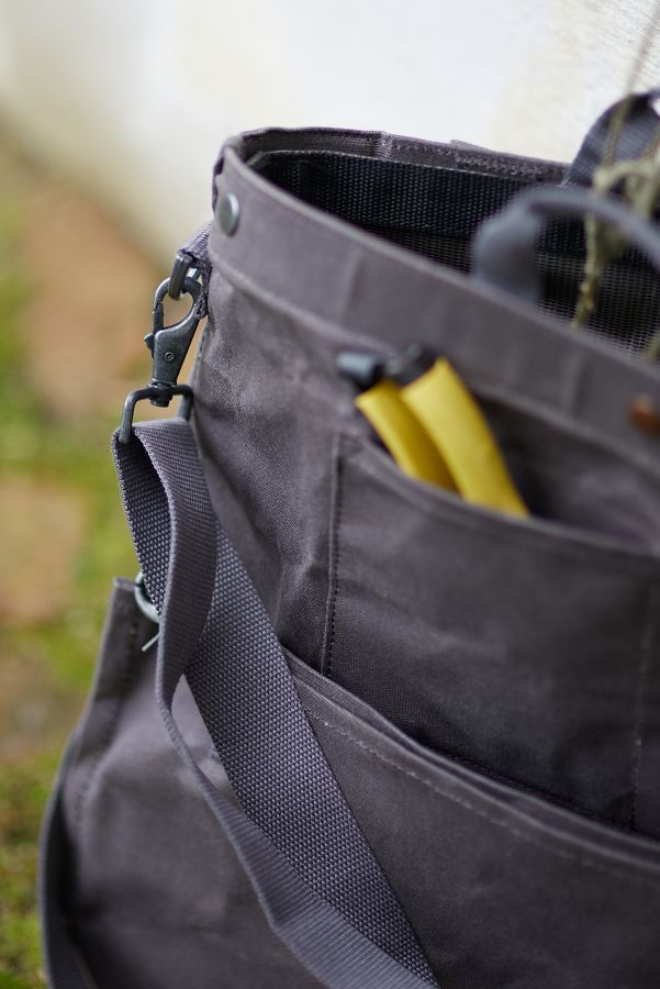 Slide View: 2: Barebones Waxed Canvas Gathering Bag