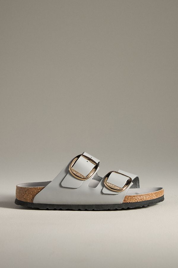 Slide View: 1: Birkenstock Arizona Big Buckle High Shine Sandals