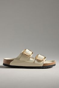 Slide View: 2: Birkenstock Arizona Big Buckle High Shine Sandals